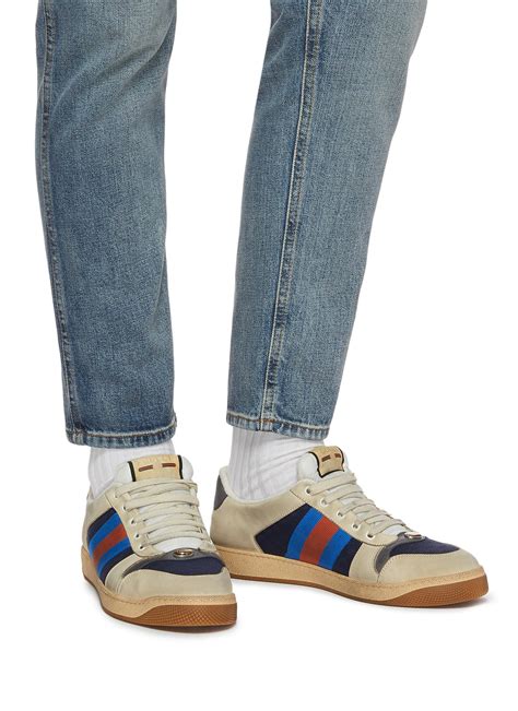 scarpe gucci maschili sneakers blu|Gucci Sneakers for Men .